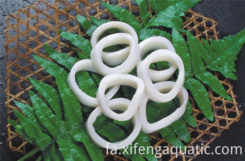 حلقه های ماهی مرکب Todarodes Todarodes Squid Rings